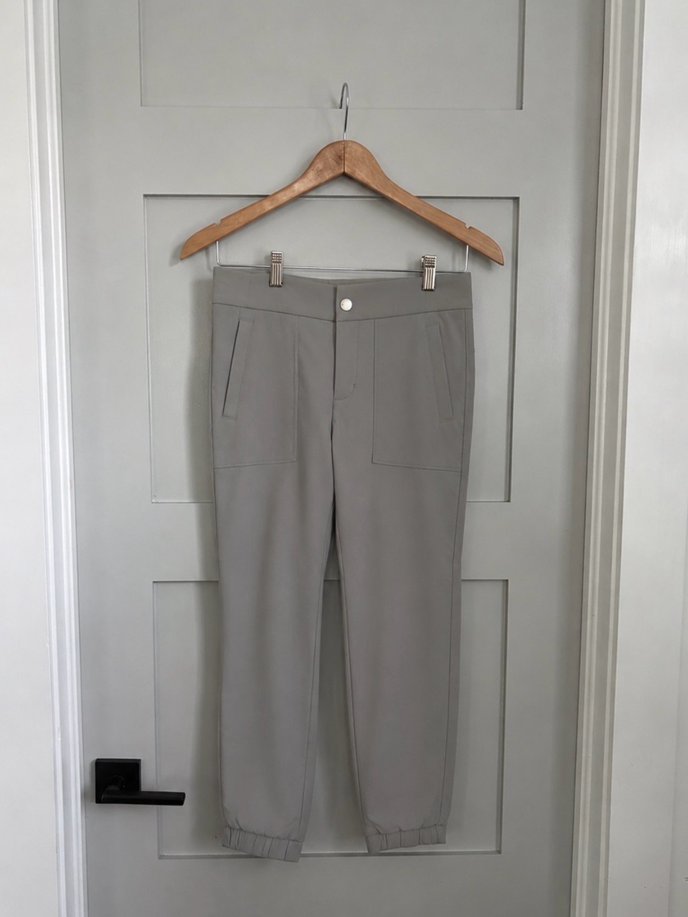 Athleta Light Gray Jogger Pants